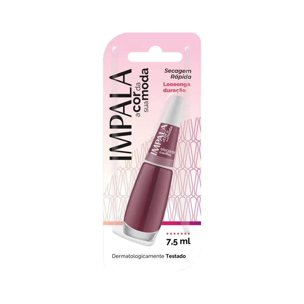 Esmalte Cremoso Impala A Cor Da Sua Moda Elegante 7,5ml