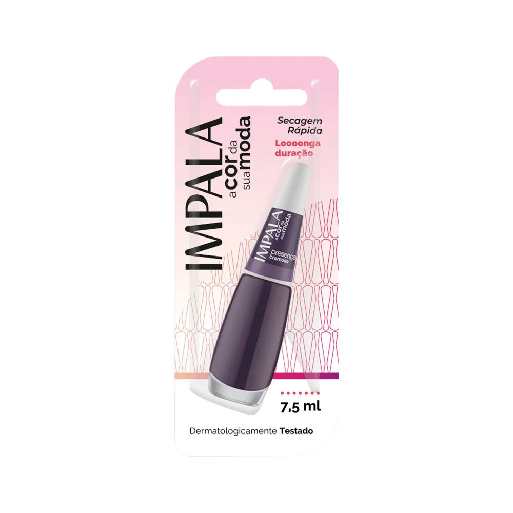 Esmalte Cremoso Impala A Cor Da Sua Moda Presenca 7,5ml