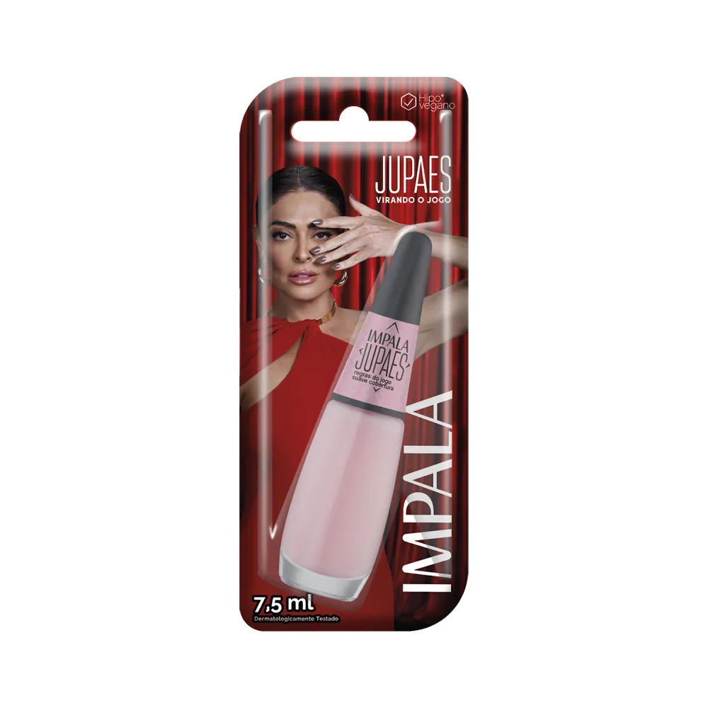 Esmalte Cobertura Suave Impala Jupaes Virando O Jogo Regras Do Jogo  7,5ml