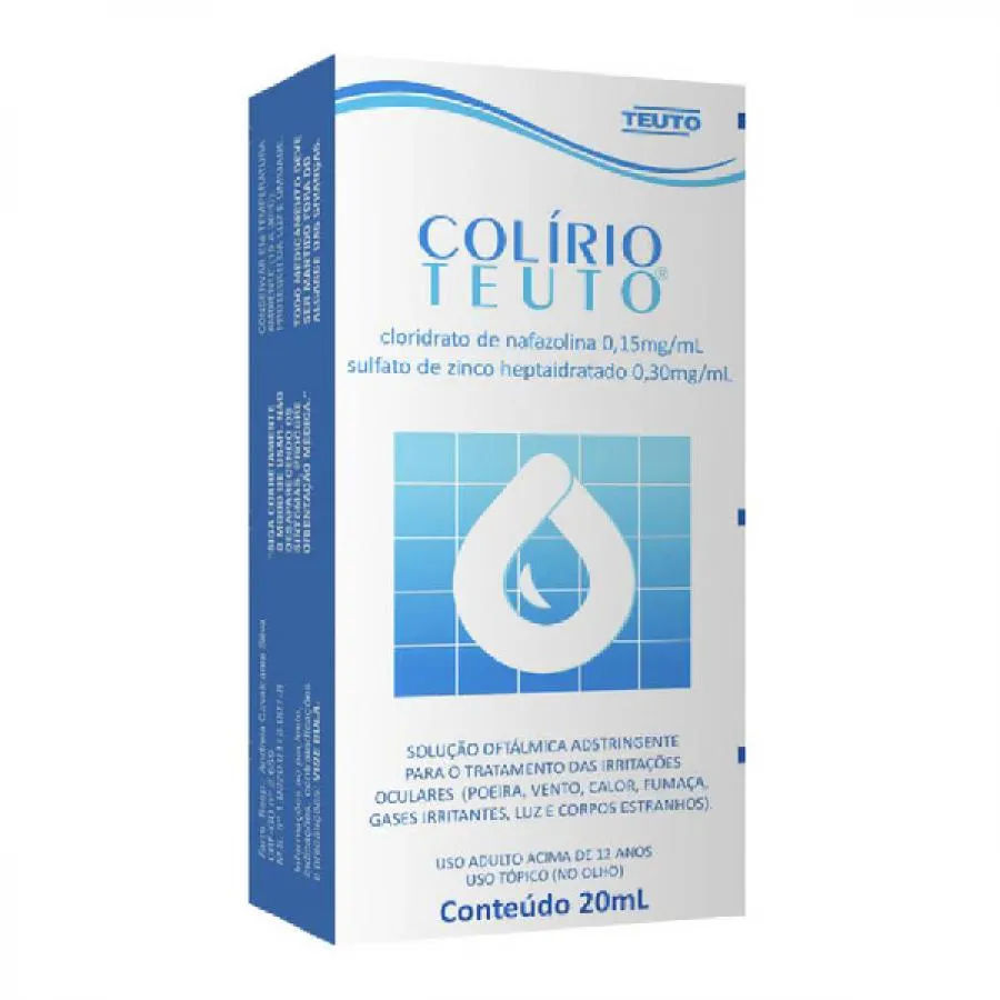 Colírio Teuto Solução Oftalmológica 20ml