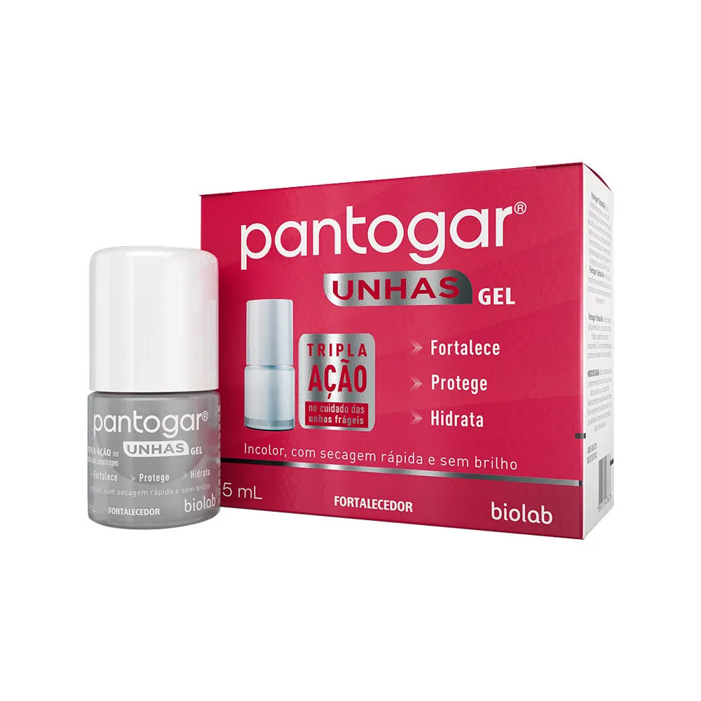 Pantogar Unhas Gel 5ml Biolab