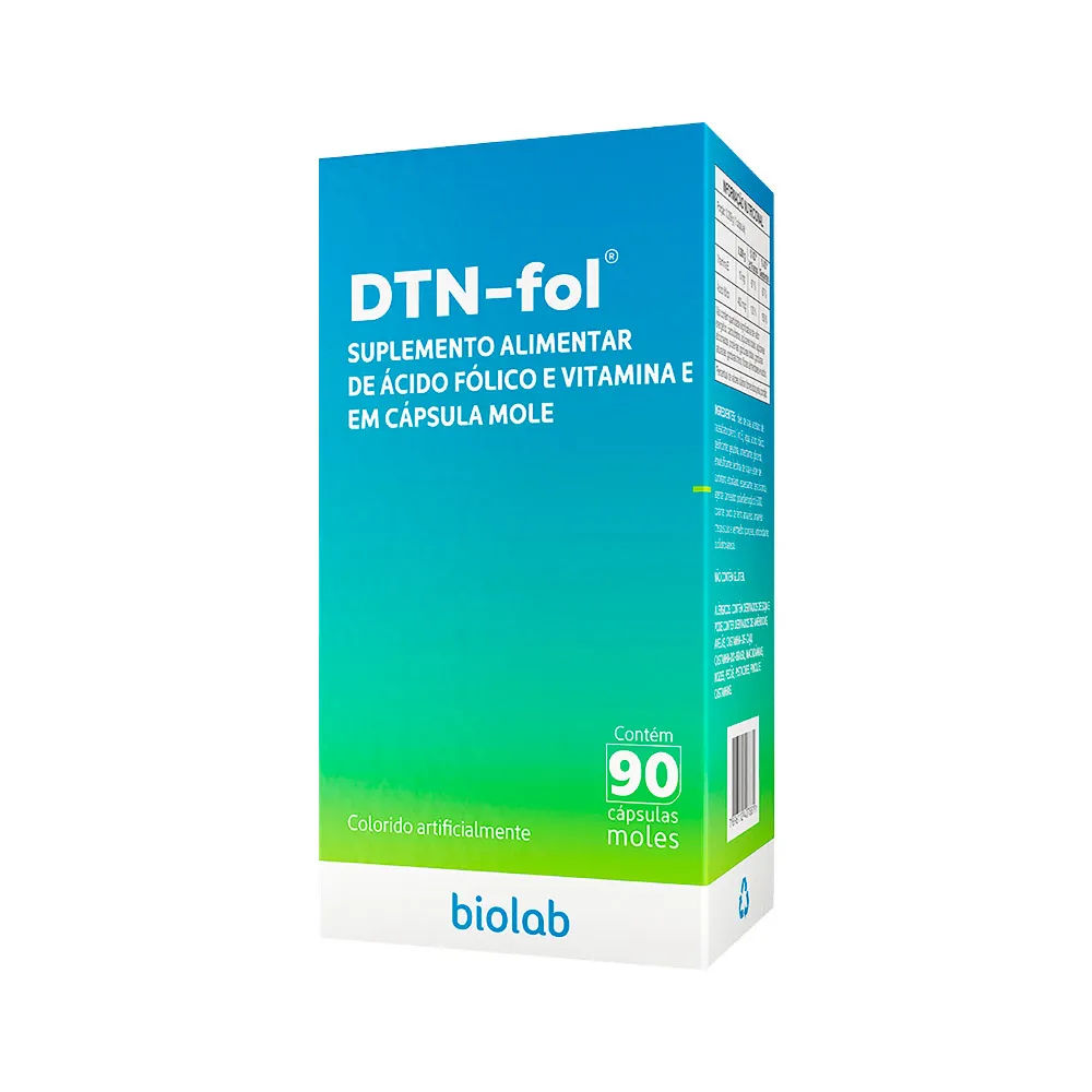 DTN-Fol Suplemento Alimentar 90 Cápsulas Biolab