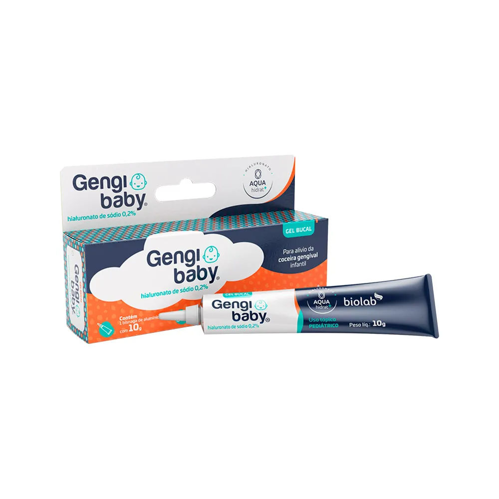 Gengi Baby Gel Bucal Primeiros Dentinhos 10g Biolab