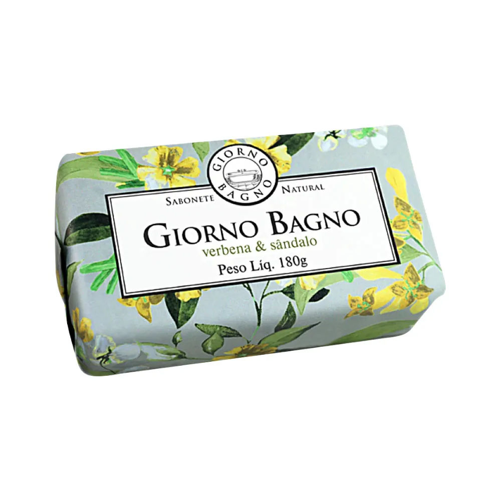 Sabonete Barra Giorno Bagno 180gr Verbena E Sandalo