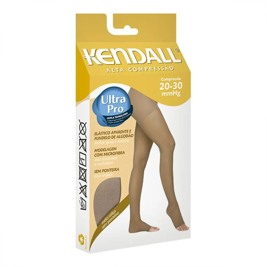 Meia Kendall 20-30 - Calça G Mel Sem Ponteira