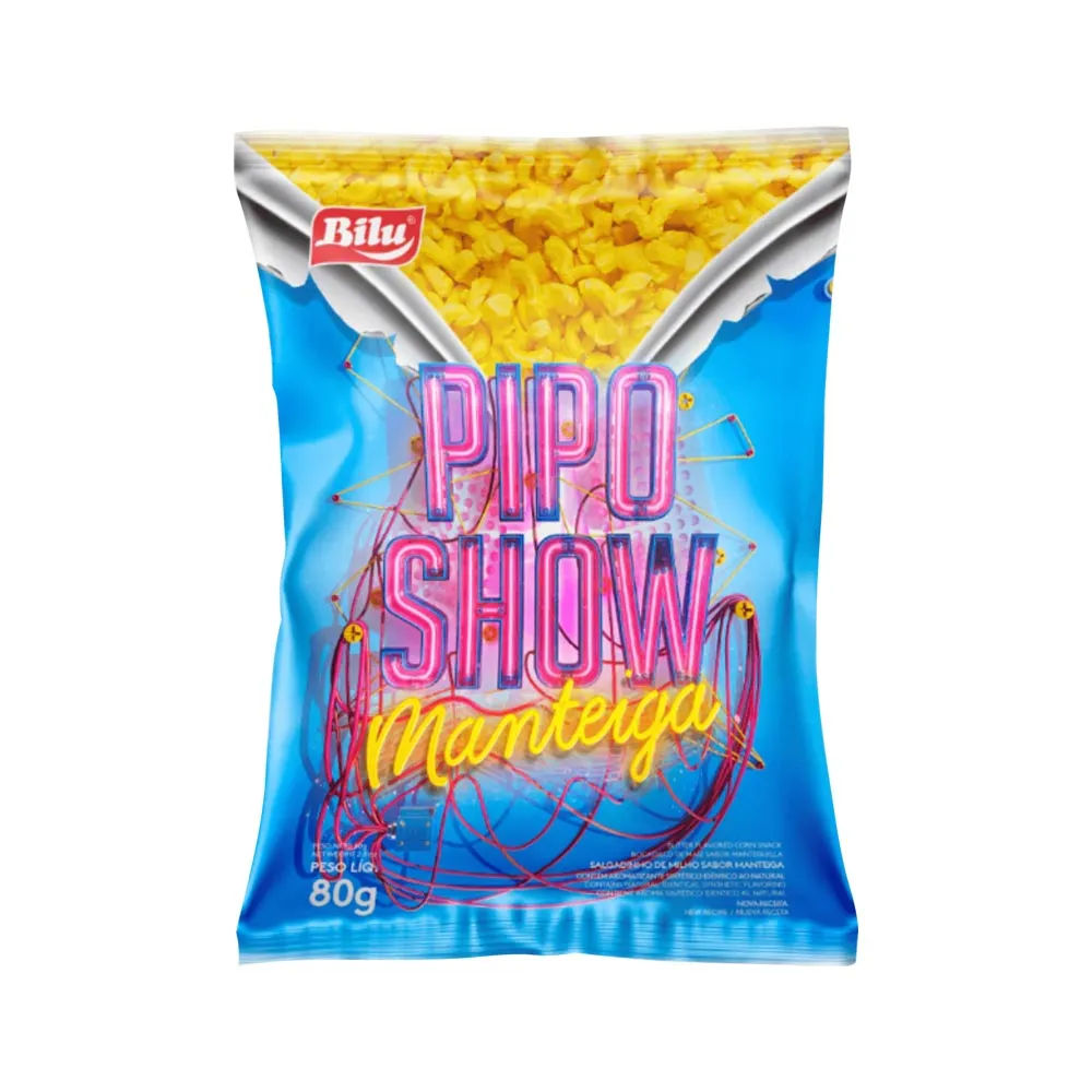 Pipoca Bilu Pipo Show Manteiga 80gr