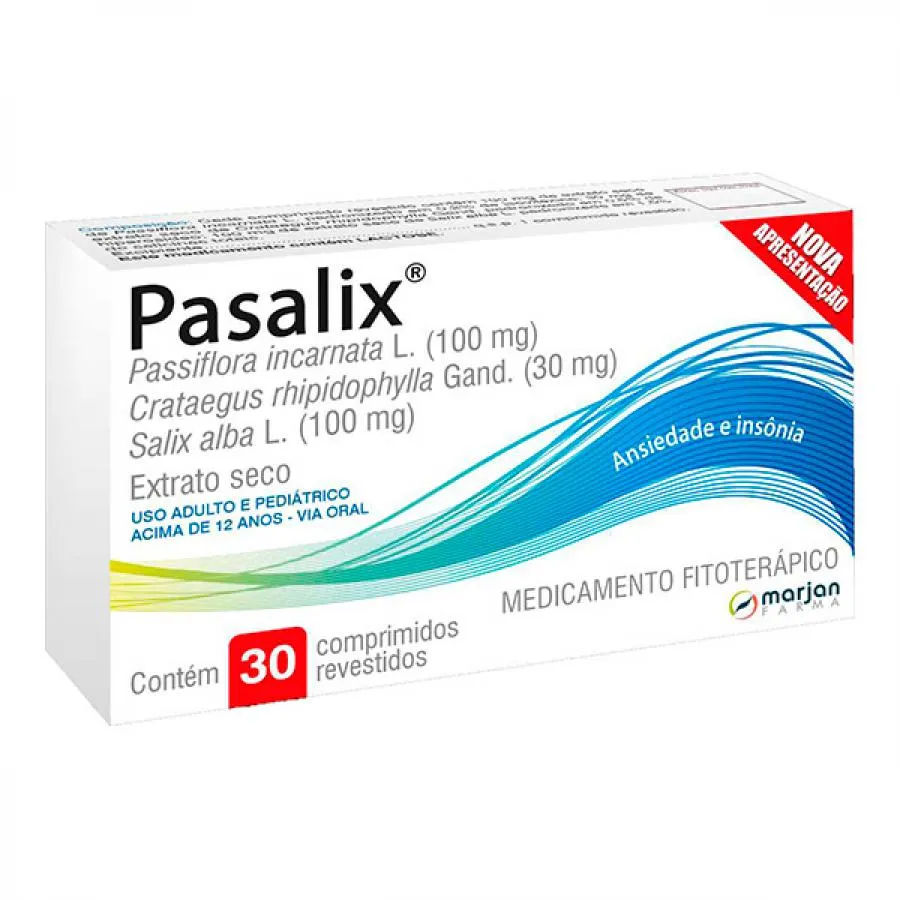 Pasalix 30 Comprimidos Revestidos Marjan