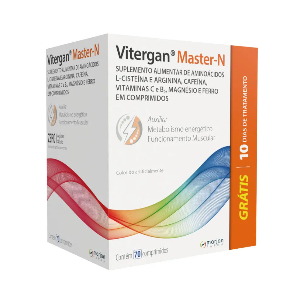 Vitergan Master N 70 Comprimidos Revestidos Marjan
