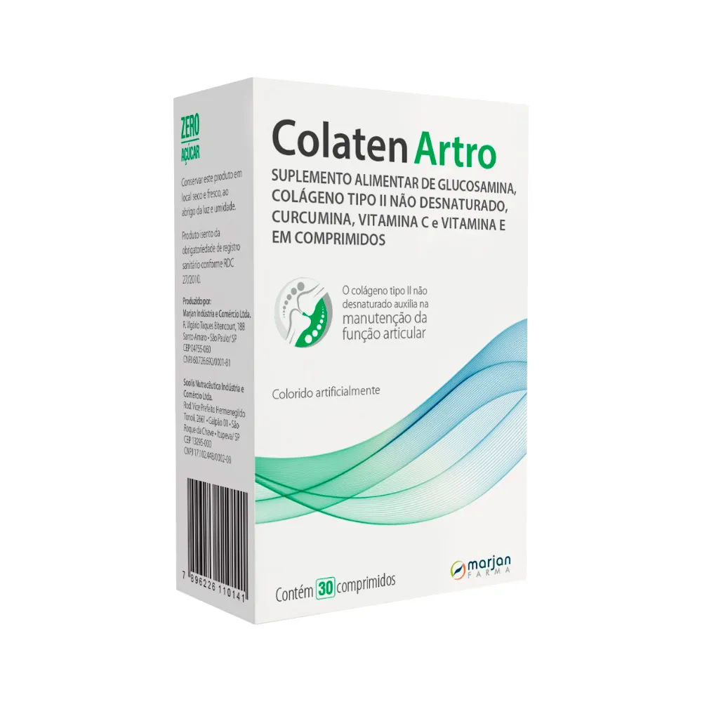 Colaten Artro 30 Comprimidos Revestidos Marjan
