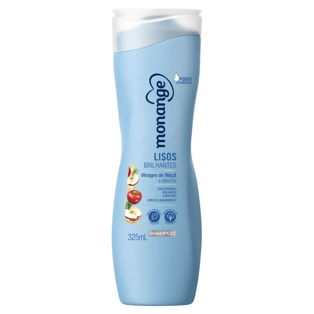 Shampoo Monange Lisos Brilhantes 325ml