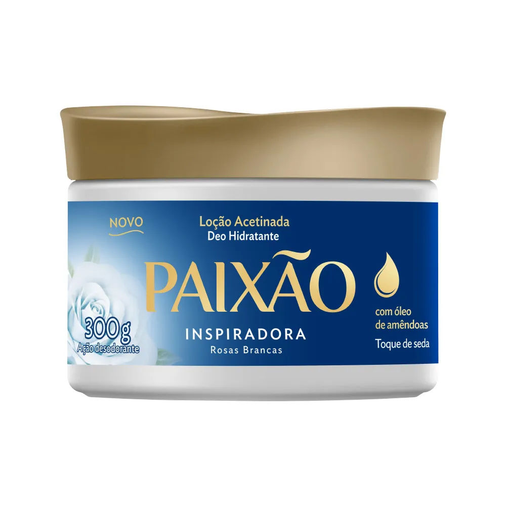 Locao Paixao Acetinada 300gr Inspiradora