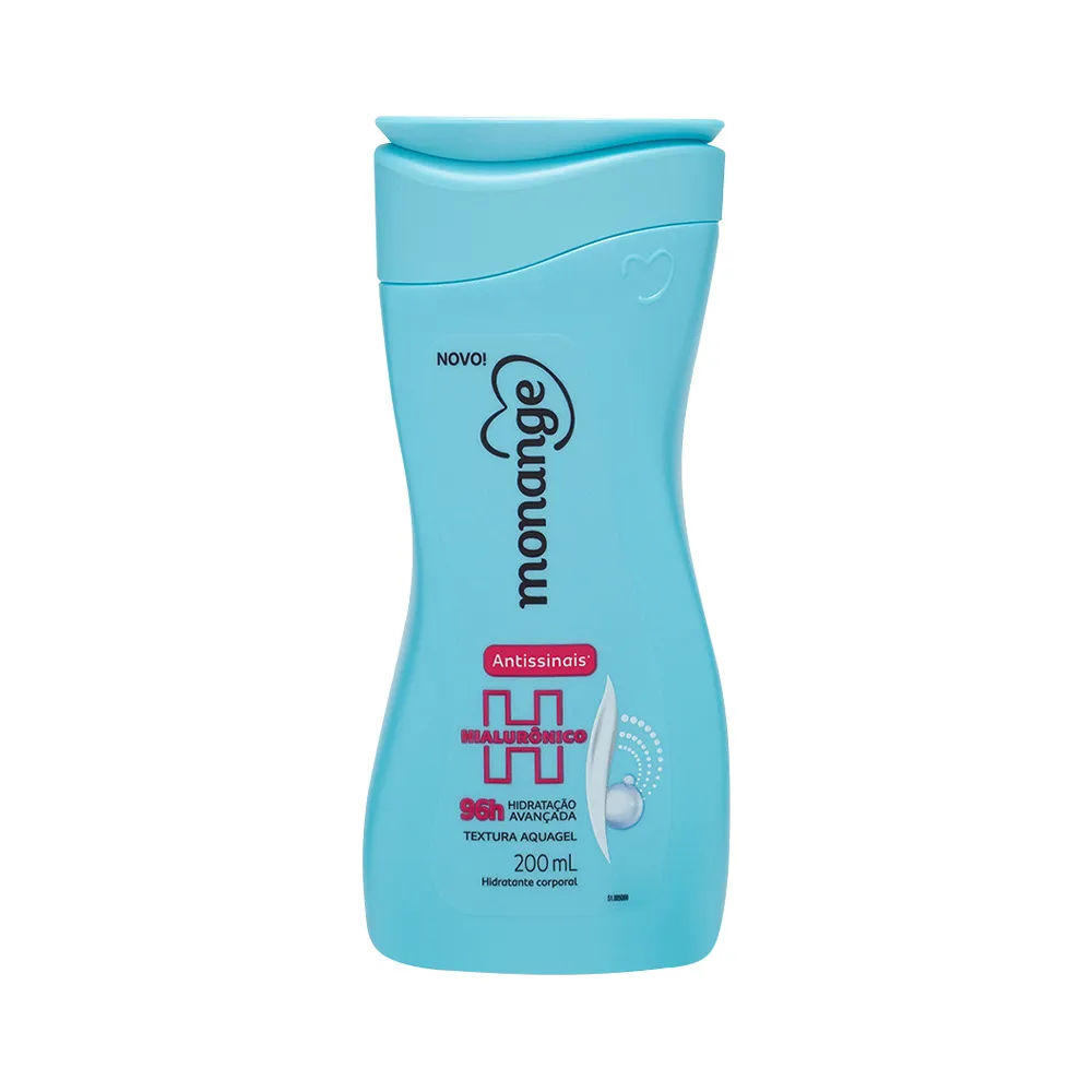 Hidratante Monange Antissinais com Ácido Hialurônico 200ml