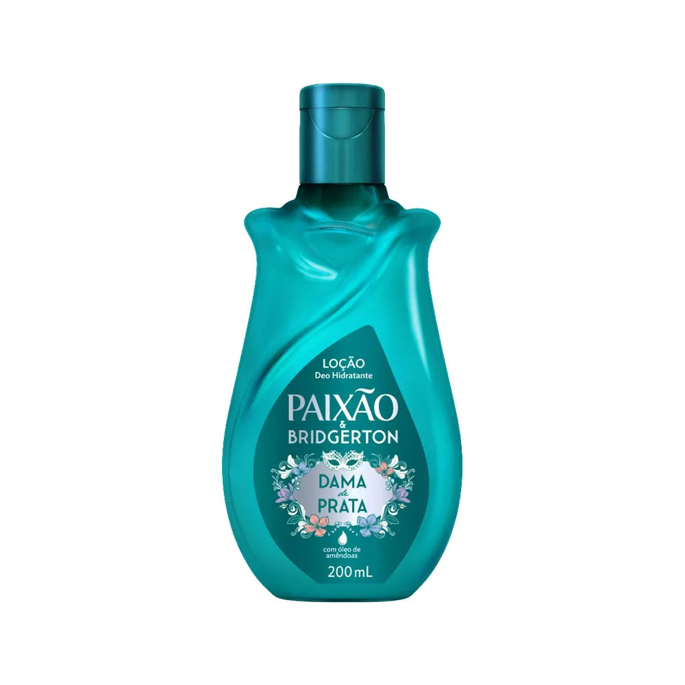 Loção Hidratante Paixão Bridgerton Dama de Prata 200ml