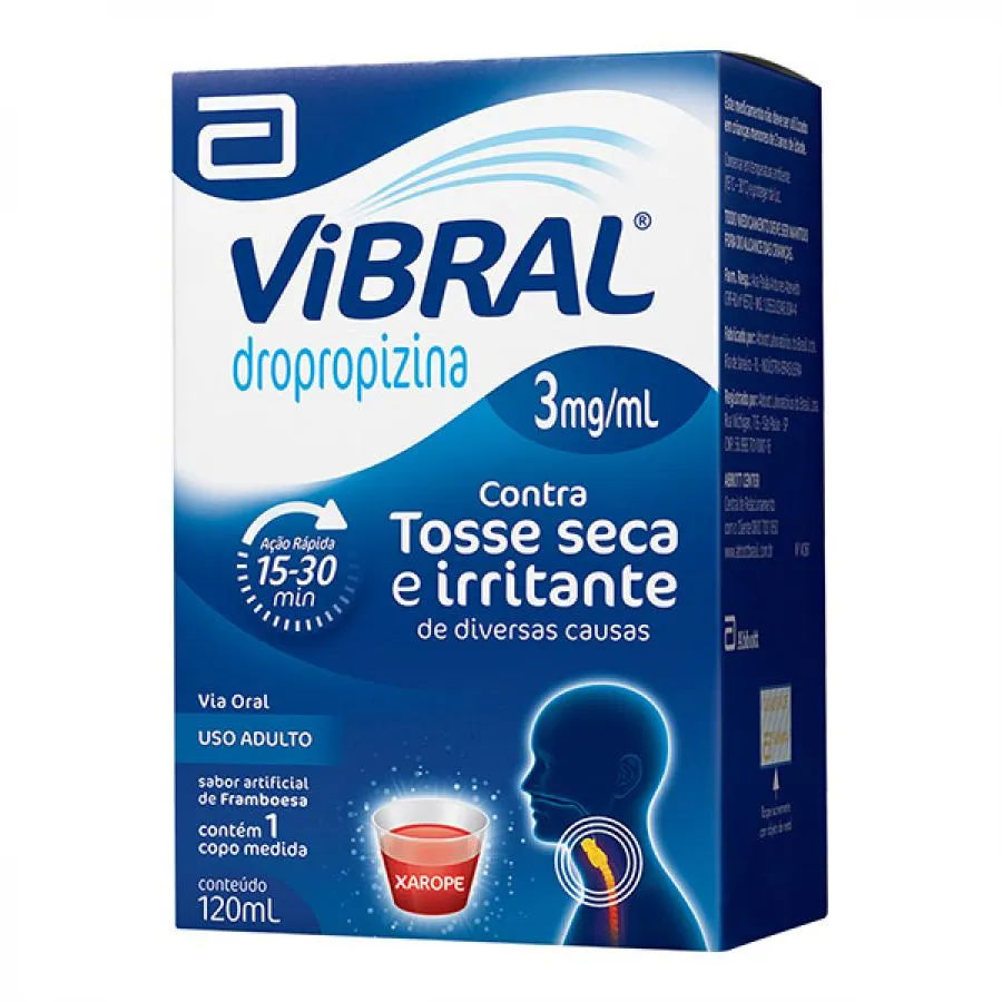 Vibral Adulto Xarope 120ml