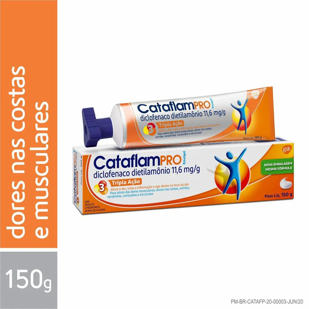 Cataflampro Emulgel Gel Dermatológico 150g