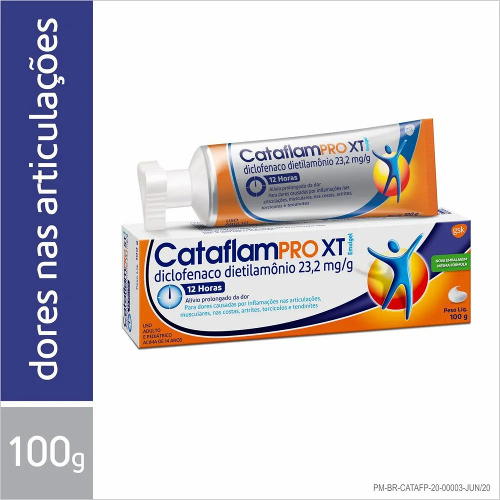 Cataflampro XT Emulgel Gel Dermatológico 100g