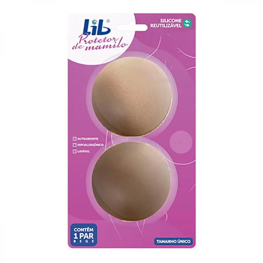 Mini Sutiã Lib Silicone Reutilizável Tamanho Único