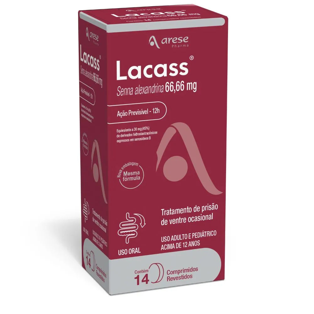 Lacass Com 14 Comprimidos
