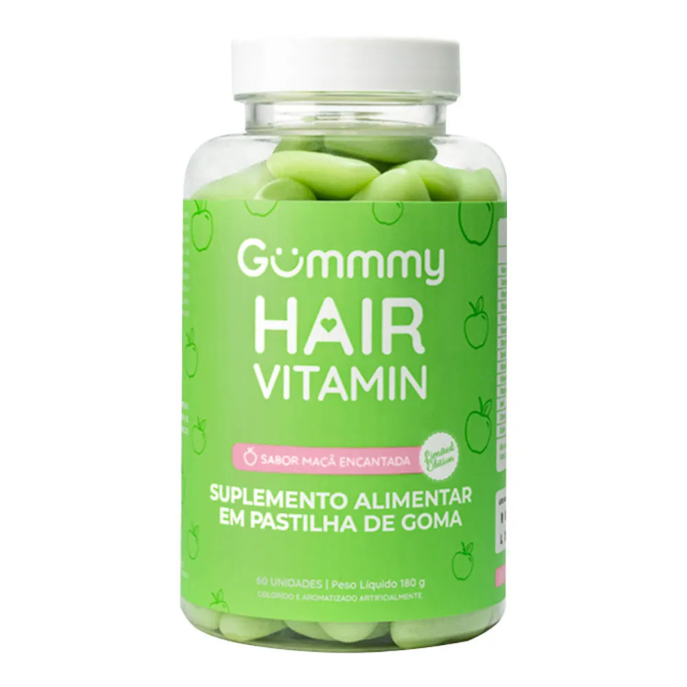 Gummmy Hair Vitamin Com 60 Gomas Maca Encantada