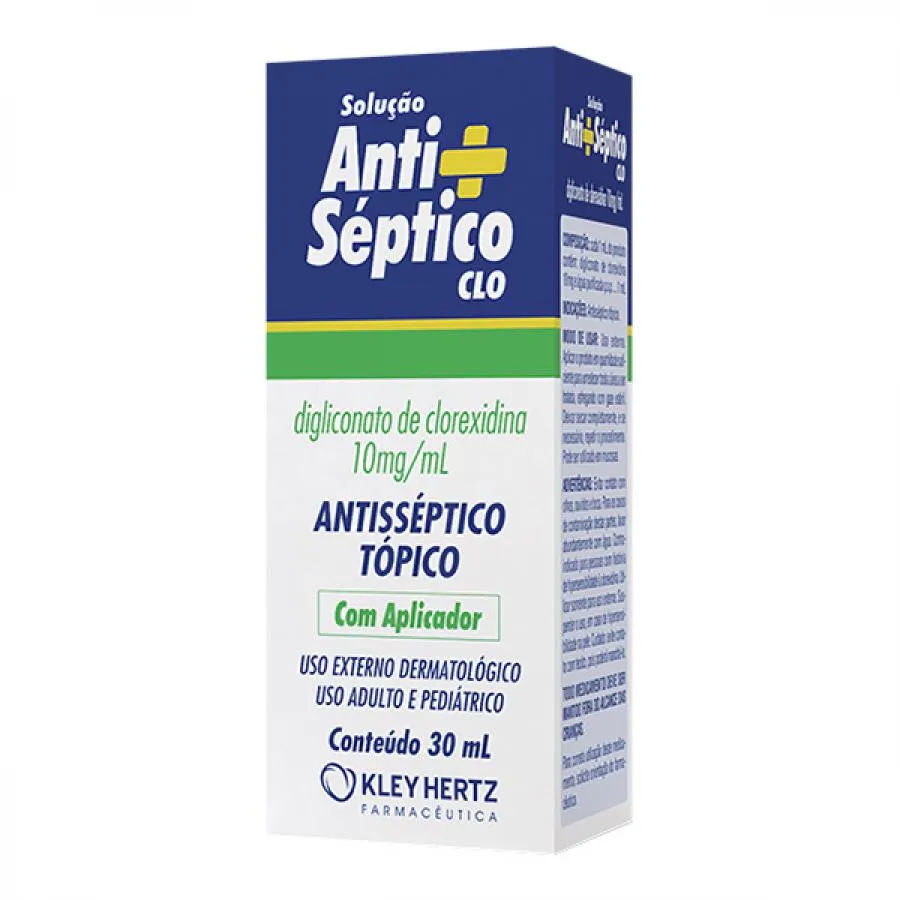Anti Séptico Clo 30ml Solucao Topica 0,01ml/ml