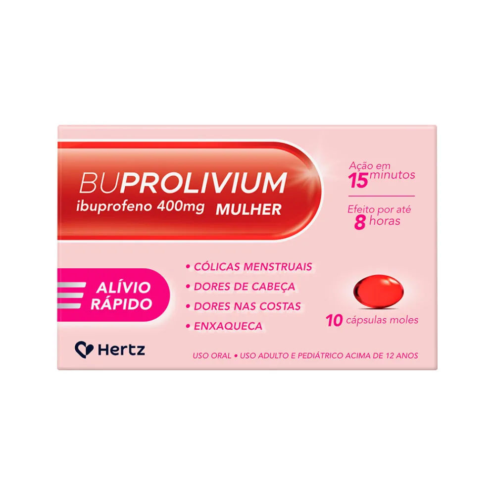 Buprolivium Mulher Com 10 Capsulas 400mg