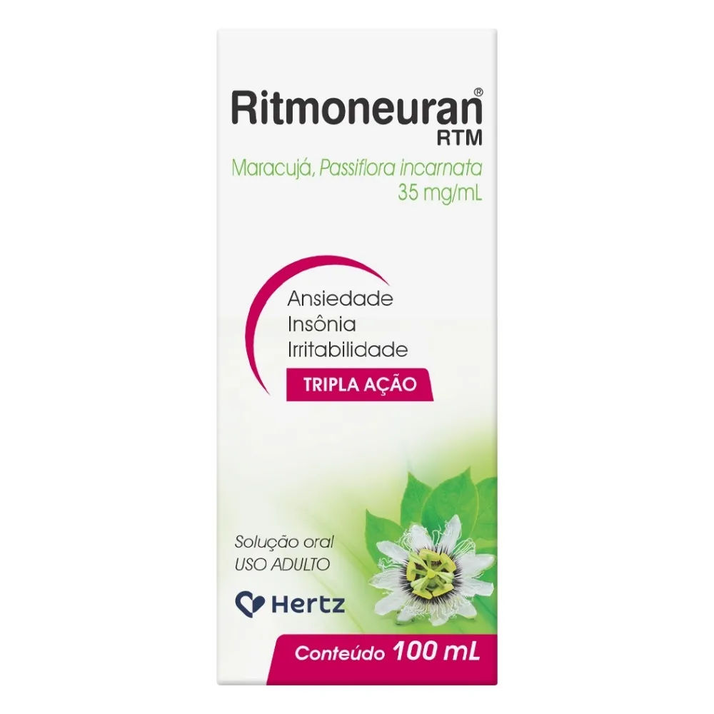 Ritmoneuran Rtm Passiflora 35mg/ml Solução Oral 100ml