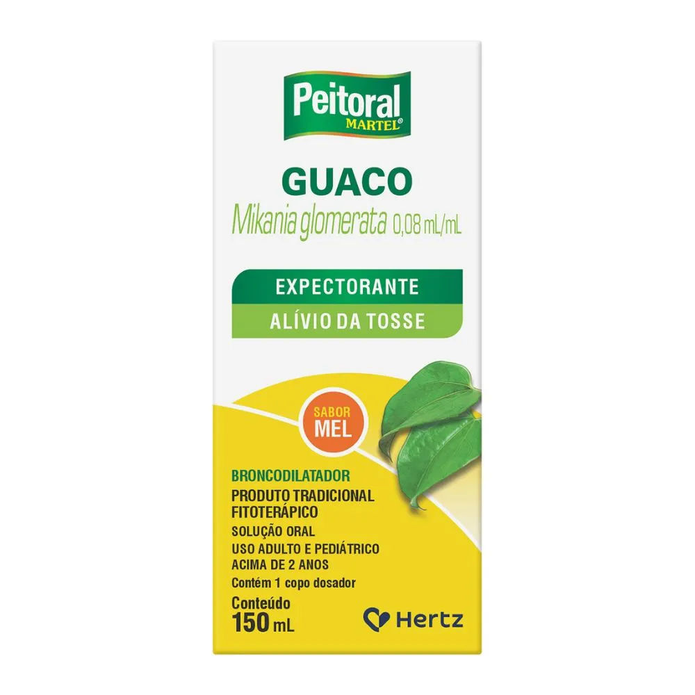 Peitoral Martel Guaco Sabor Mel 150ml
