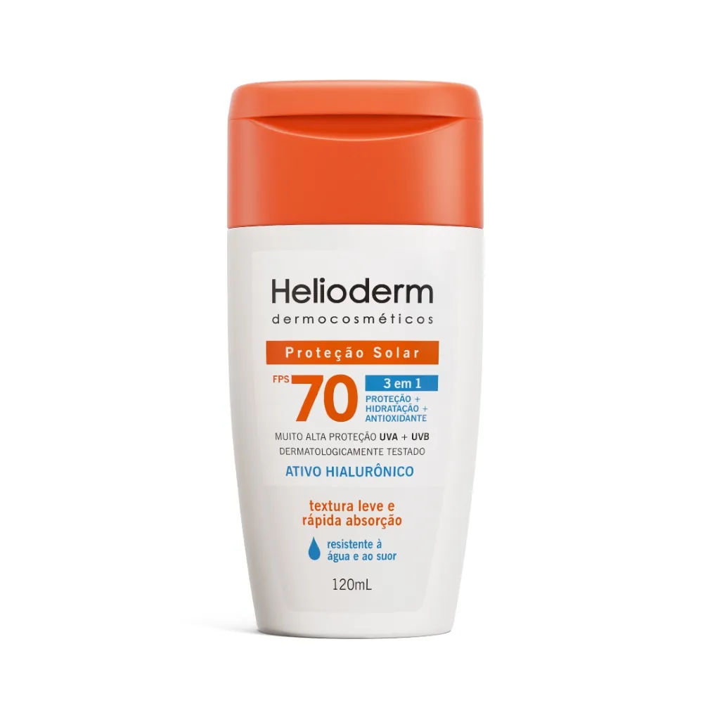 Protetor Solar Helioderm FPS70 120ml