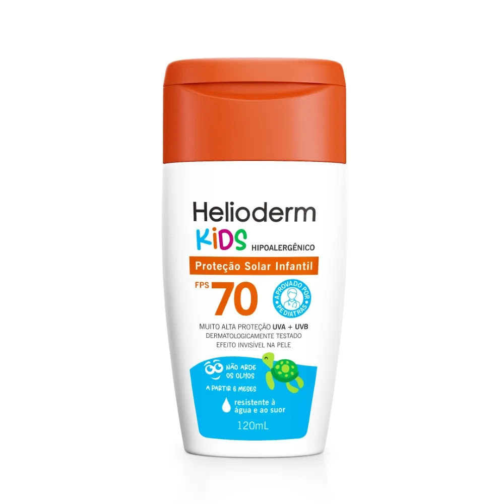 Protetor Solar Helioderm Kids FPS70 120ml