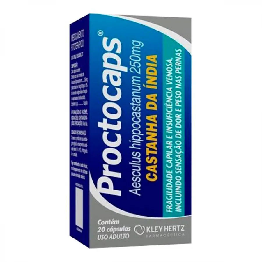 Proctocaps Com 20 Cápsulas
