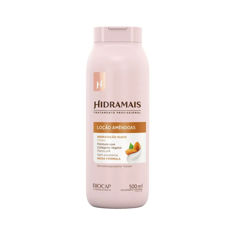 Hidratante Hidramais 500ml Locao Amendoas