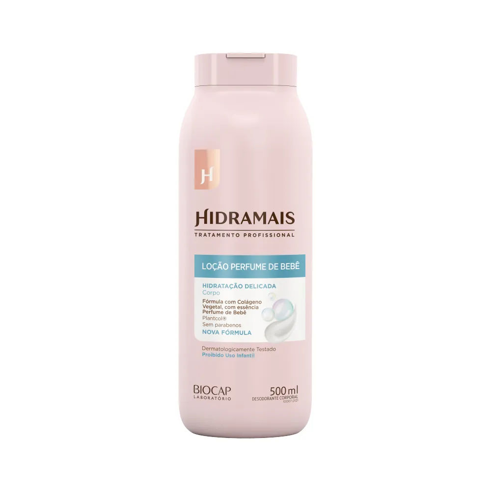 Loção Hidratante Hidramais 500ml Perfume de Bebê