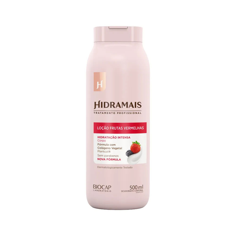 Hidratante Hidramais 500ml Locao Frutas Vermelhas