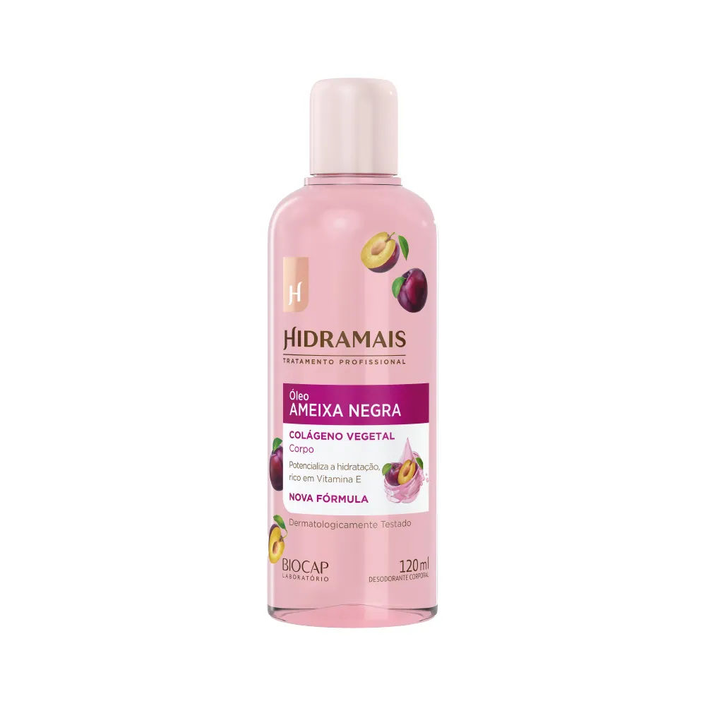 Óleo Corporal Hidramais 120ml Ameixa Negra & Vitamina E