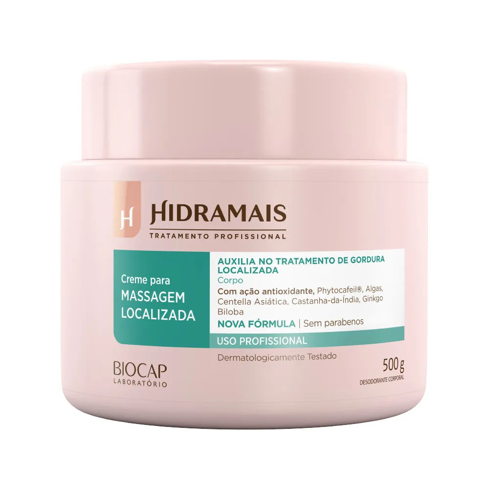 Creme Para Massagem Hidramais 500gr Localizada