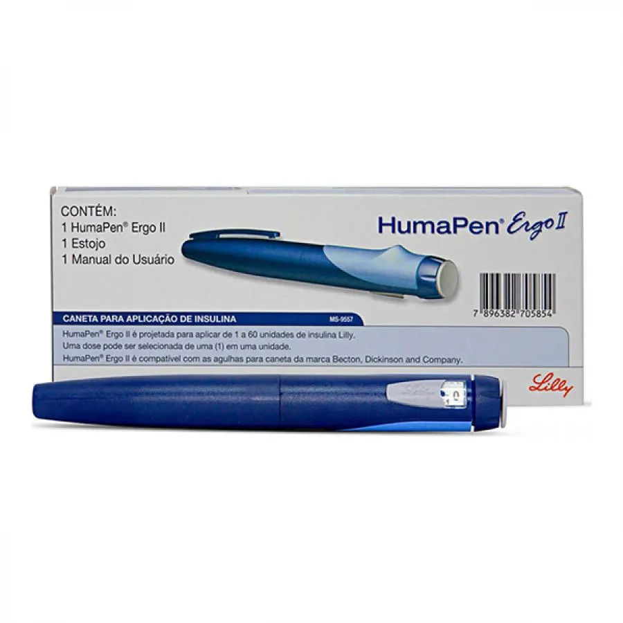 Humapen Caneta Ergo Ii Eli Lilly