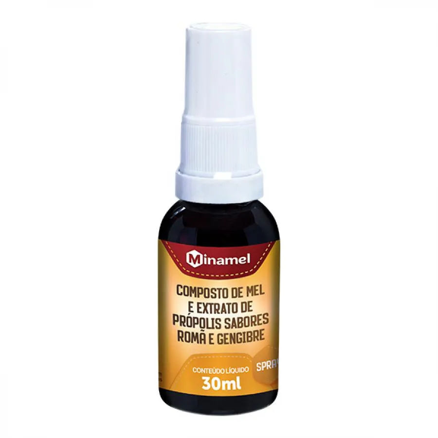 Propolis Minamel Romã E Gengibre 30ml