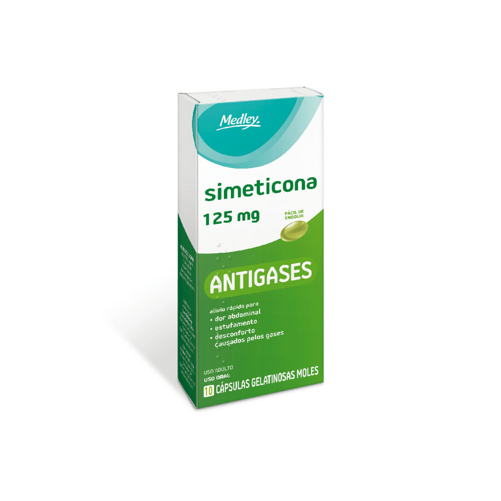Simeticona Medley 10 cápsulas 125mg