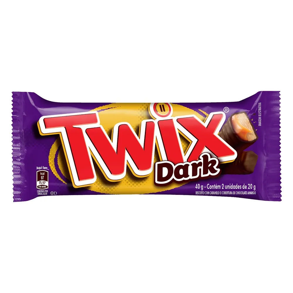 Twix 40gr Dark