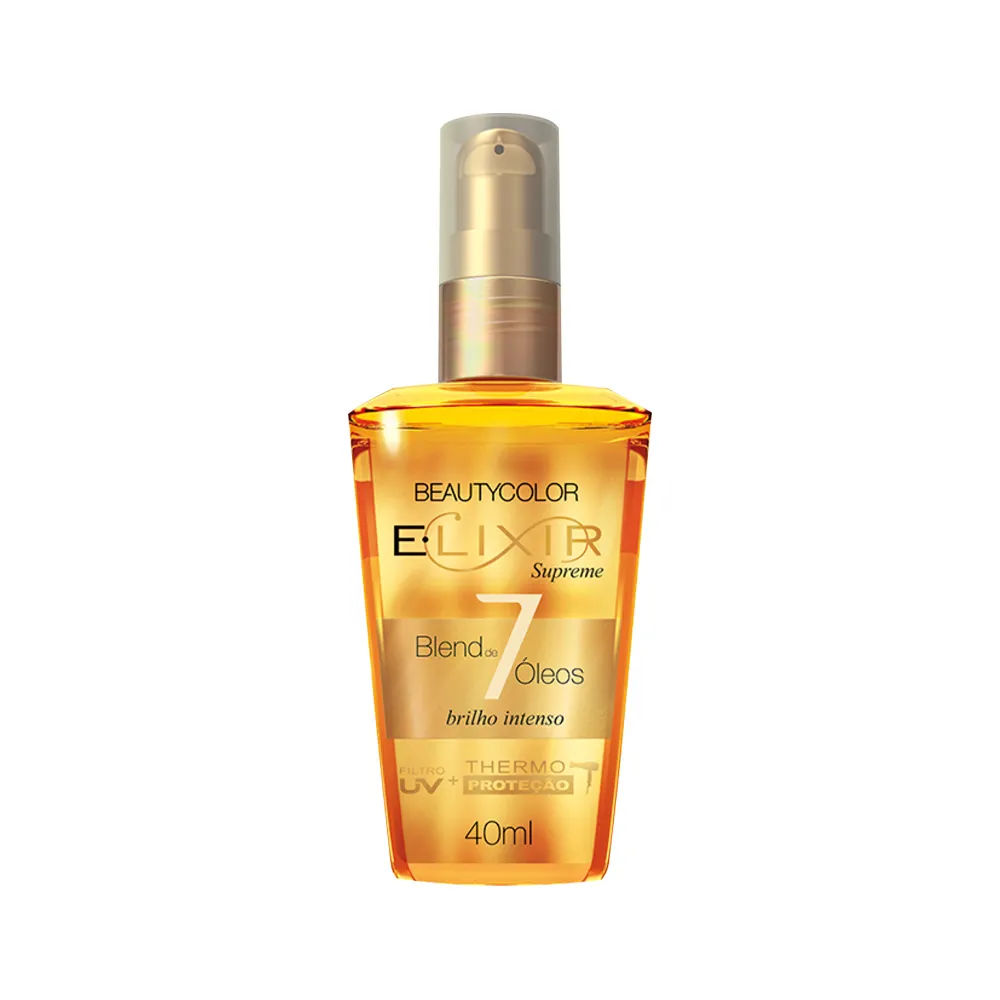 Óleo Capilar BeautyColor Elixir Nutritivo Blend 7 Óleos 40ml