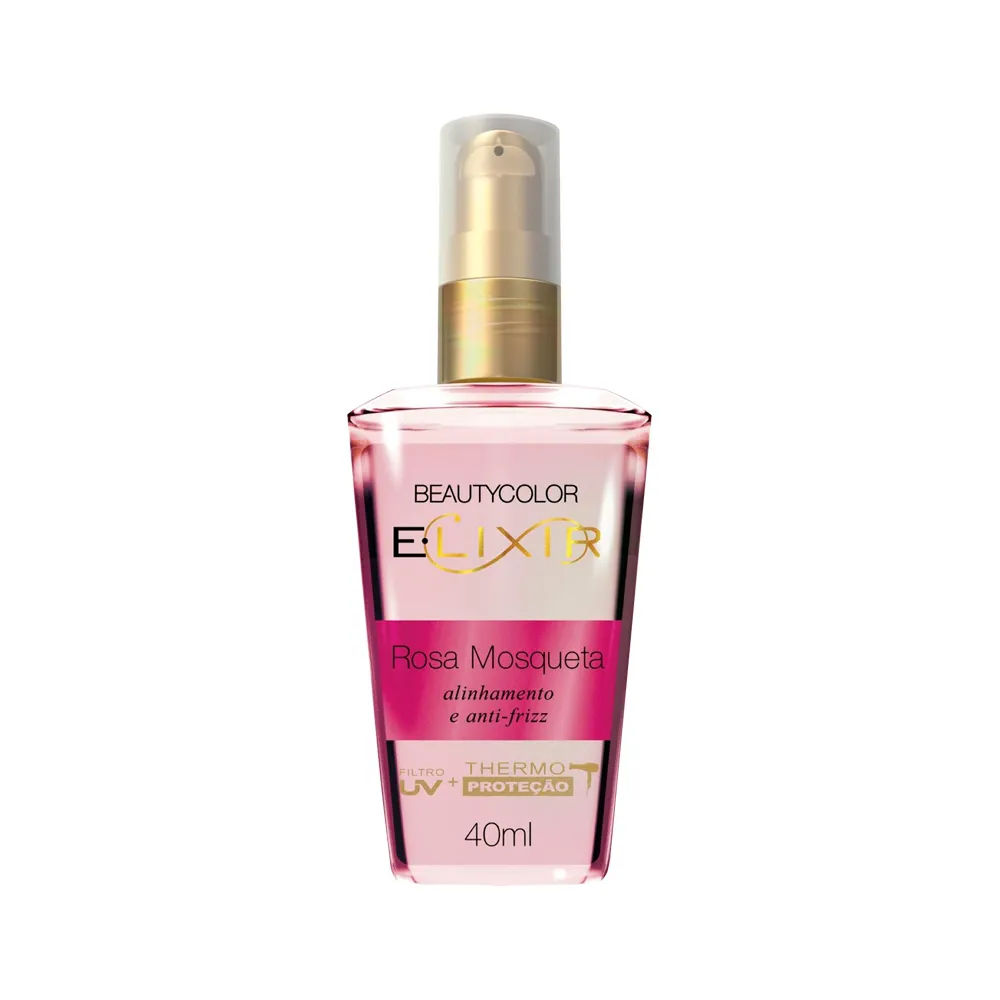 Óleo Capilar BeautyColor Elixir Rosa Mosqueta 40ml