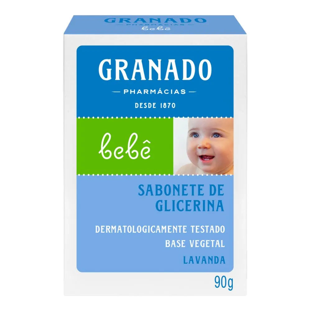 Sabonete Infantil Granado Bebe Hipoalergênico Lavanda 90g