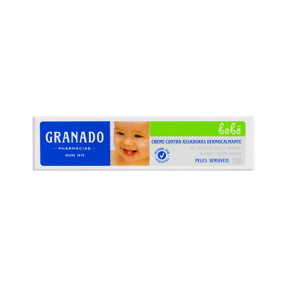 Creme Contra Assaduras Granado Bebê Dermocalmante 50g