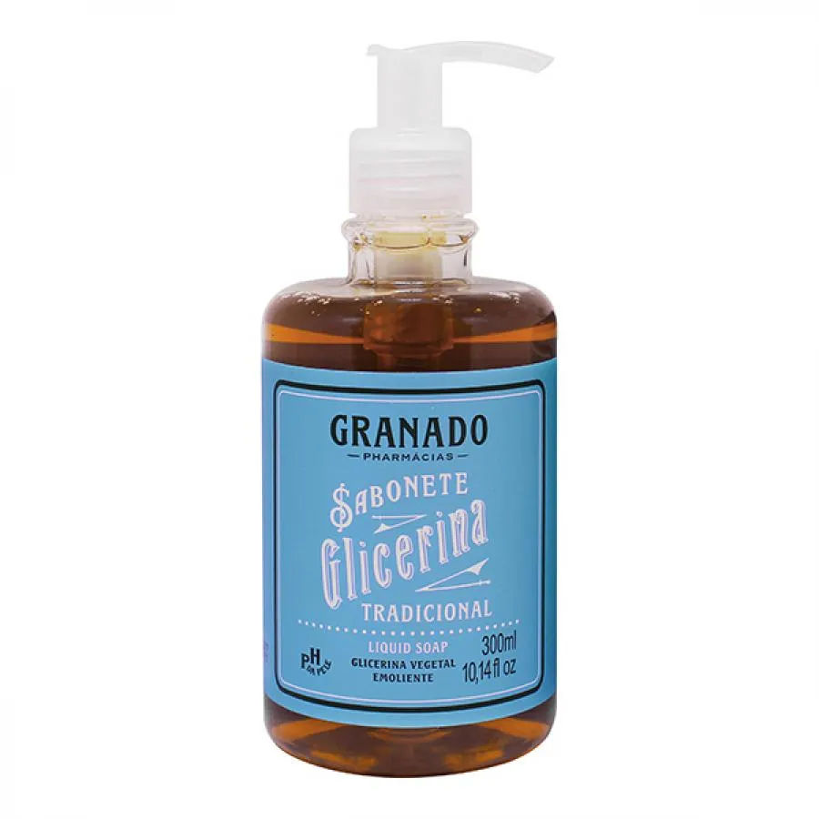 Sabonete Líquido Granado Glicerina Tradicional 300ml