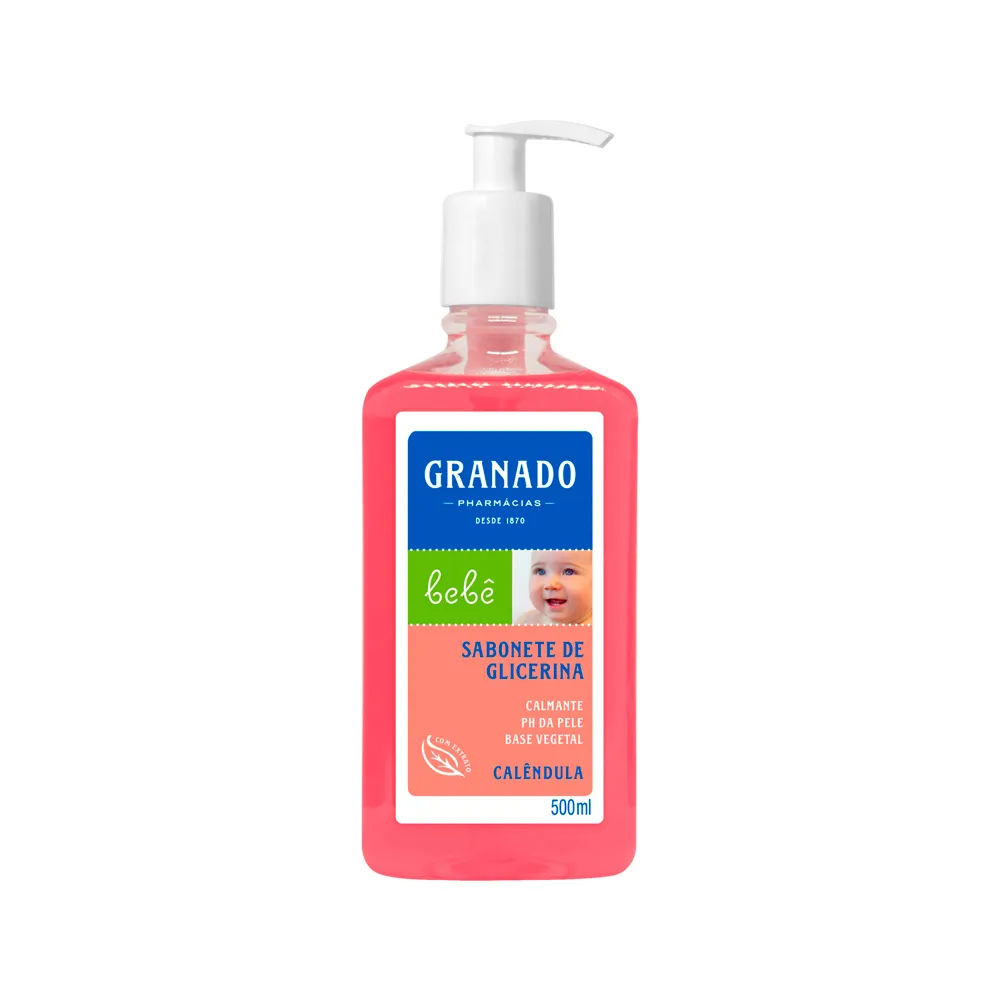 Sabonete Liquido Granado Bebe Calendula 500ml