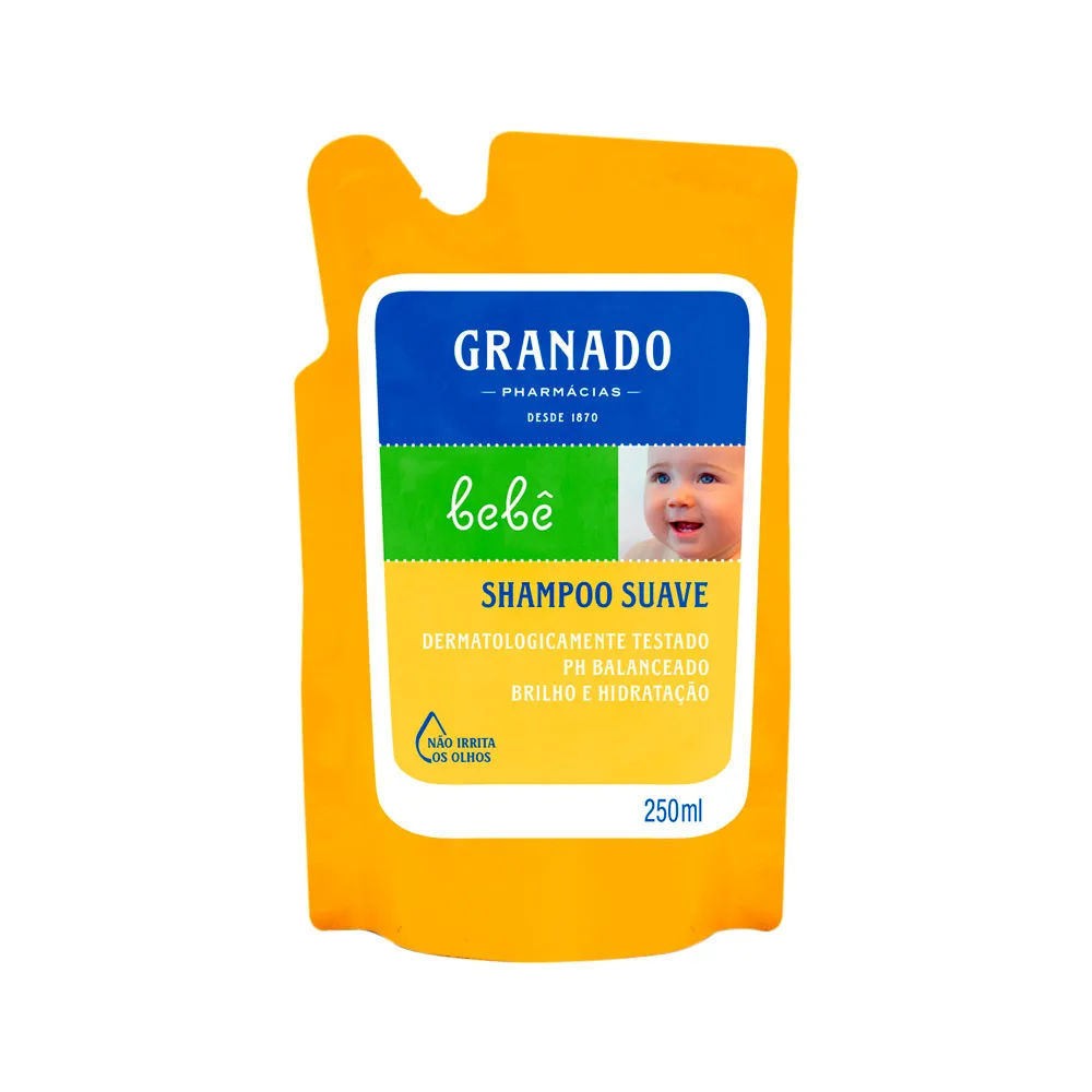 Shampoo Granado Bebe 250ml Tradicional Refil