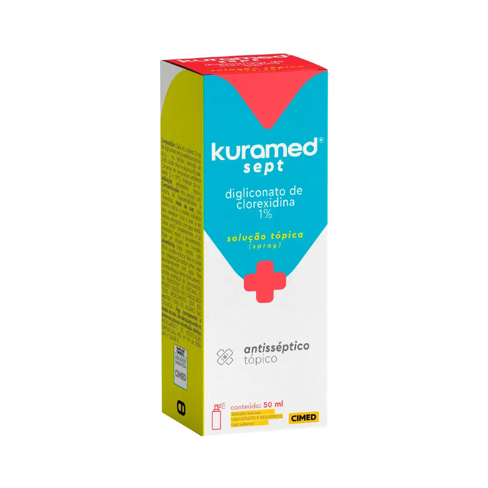 Antiséptico Kuramed Sept Spray 50ml Cimed