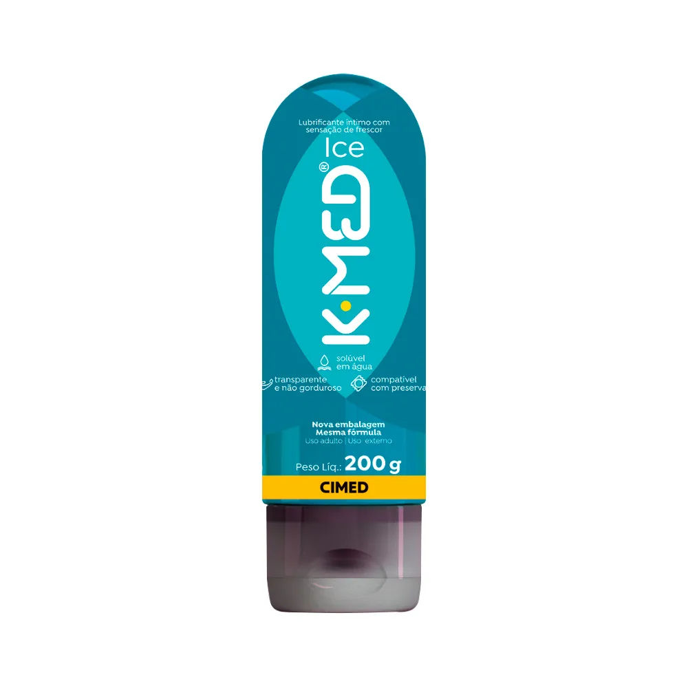 Lubrificante Íntimo K-Med Ice 200g Cimed