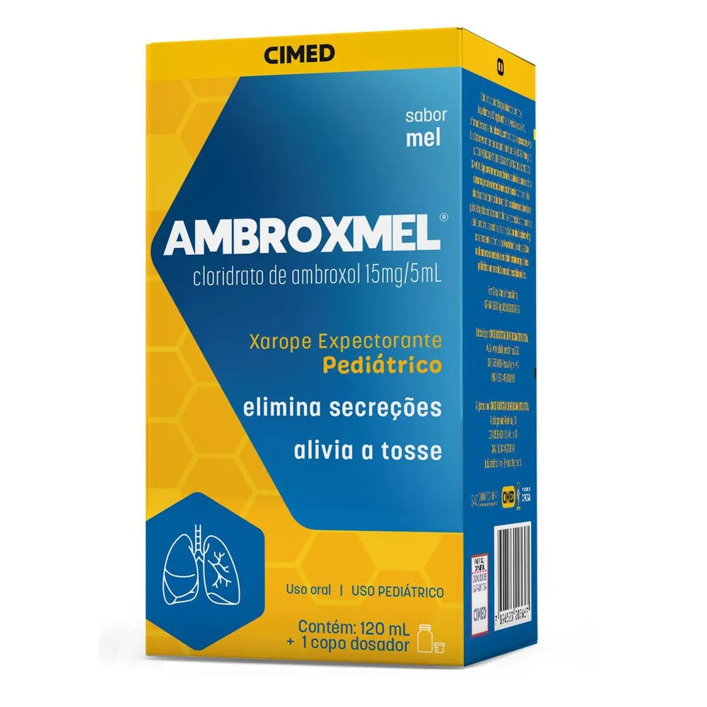 Ambroxmel Ambroxol Cloridrato 3mg/ml Xarope 120ml