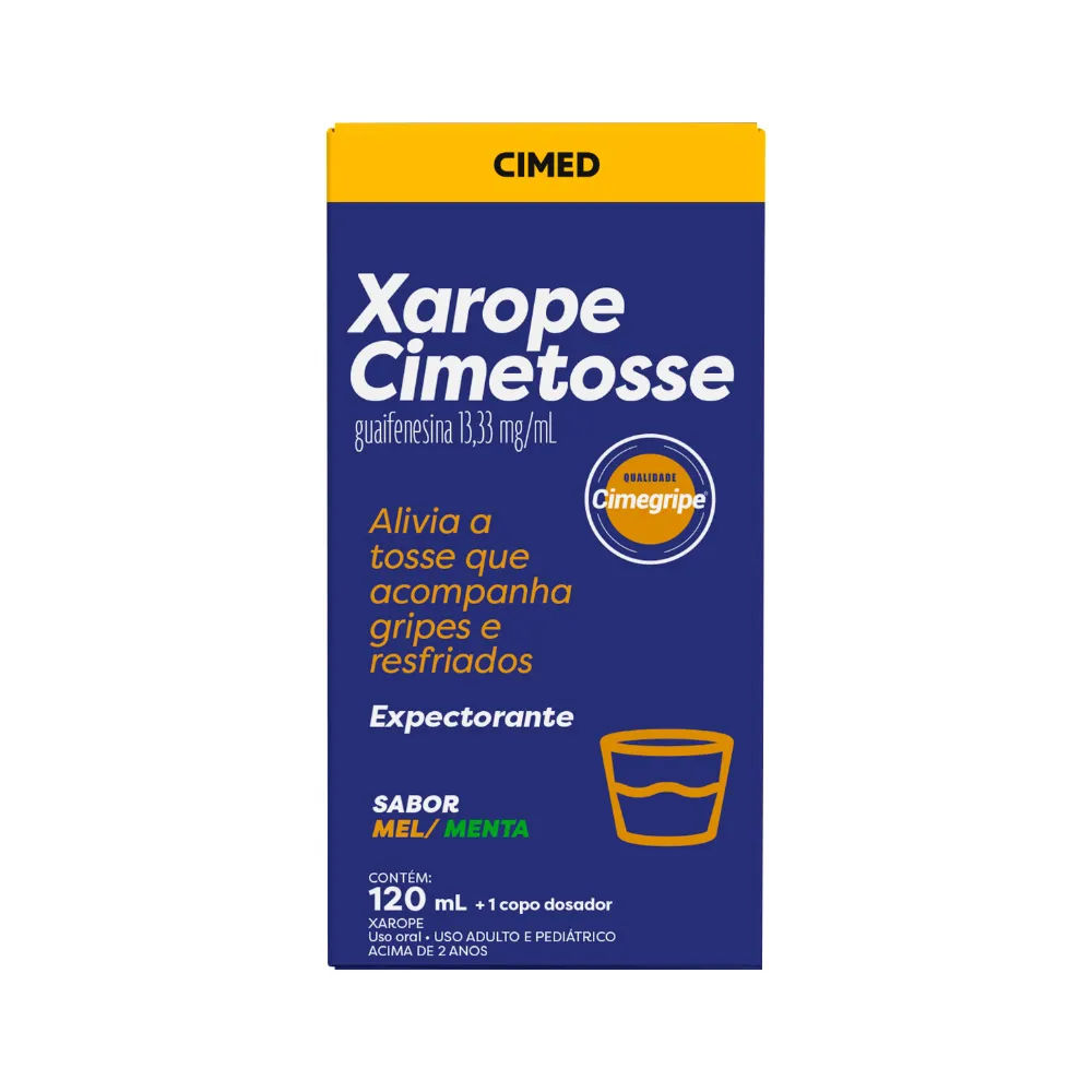Xarope Cimetosse 120ml Mel e Menta Cimed